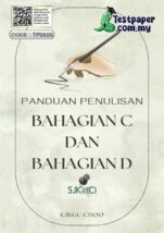 Panduan Penulisan Bahasa Melayu Bahagian C Dan Bahagian D SJKC Tahun 4-5-6