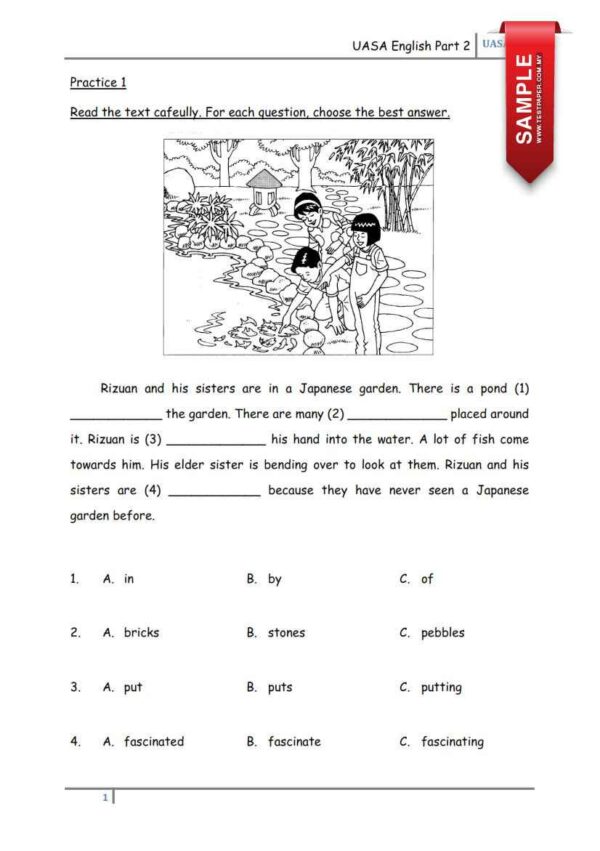 Modul UASA Bahasa Inggeris Tahun 4-5-6 Bahagian 2