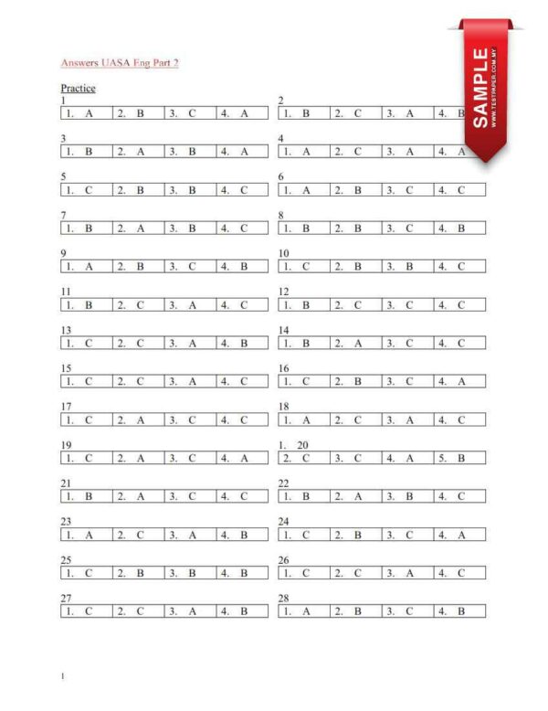 Modul UASA Bahasa Inggeris Tahun 4-5-6 Bahagian 2