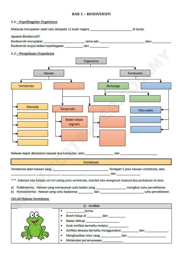 13 Modul Latihan Topikal Sains Tingkatan 2 Format KSSM Terbaru