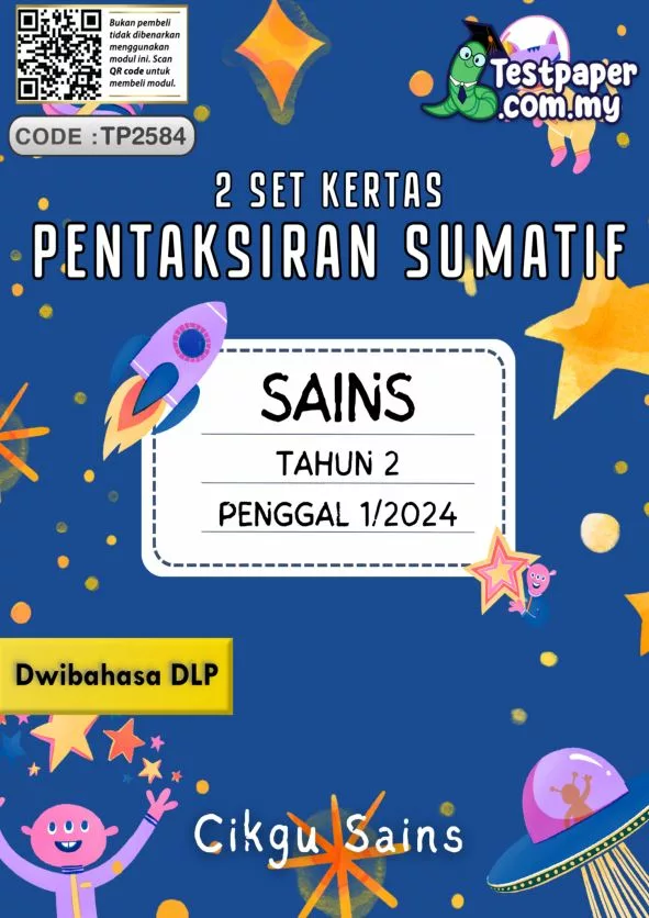 Bahan Ujian Sumatif Sains Tahun 2 Penggal 1 2024 yang Amazing