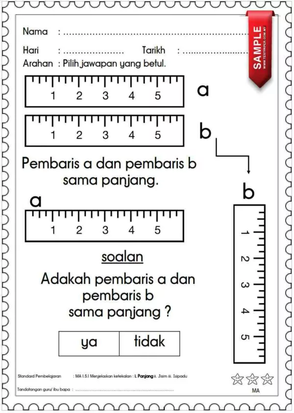 Bahan RPH Prasekolah Minggu 8 (Pekerjaan Bukan Uniform)