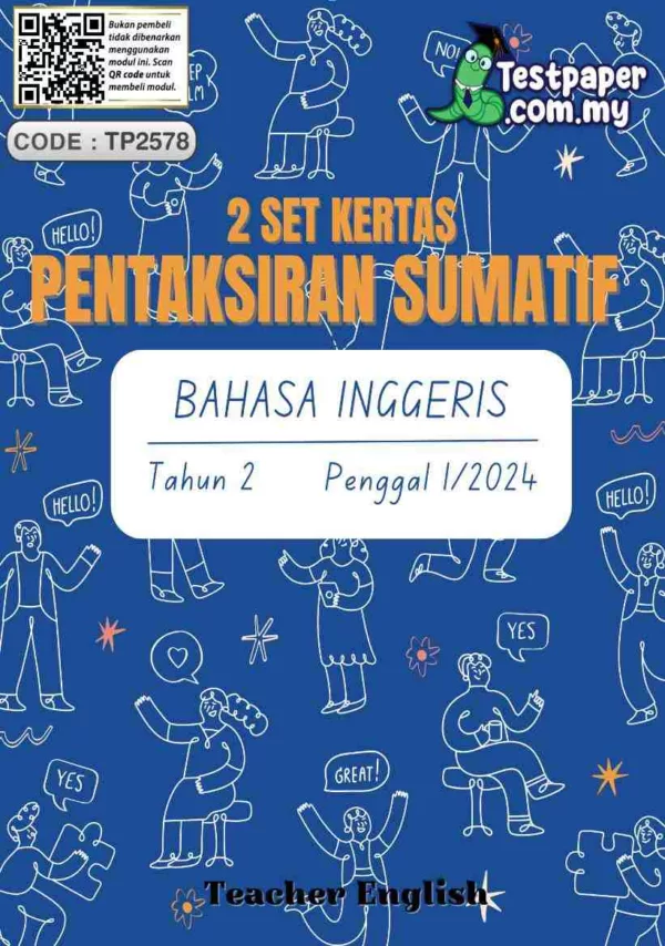 Himpunan Kertas Ujian Sumatif Tahun 2 Penggal 1 2024 Terkini