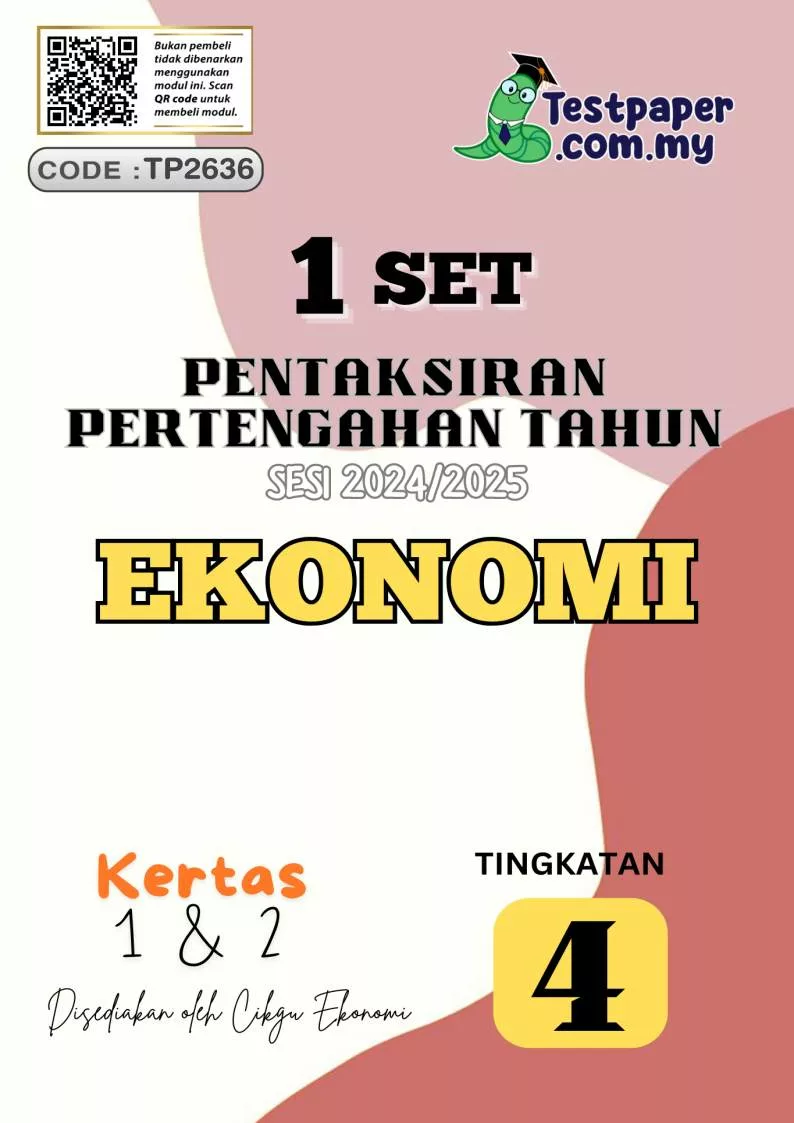 Download Soalan Ujian Pertengahan Tahun Ekonomi Tingkatan 4 2024 yang Best