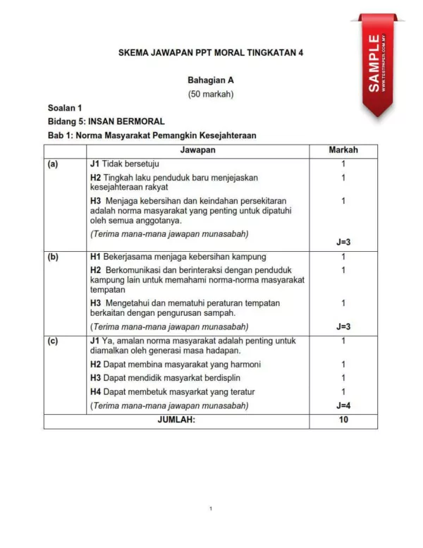 Download Soalan Ujian Pertengahan Tahun Moral Tingkatan 4 2024 Untuk Capai Achievement Anda!