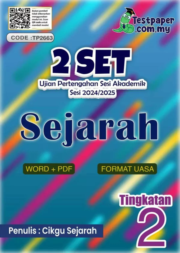 Bahan Ujian Pertengahan Tahun Sejarah Tingkatan 2 2024 untuk Pelajar Champion