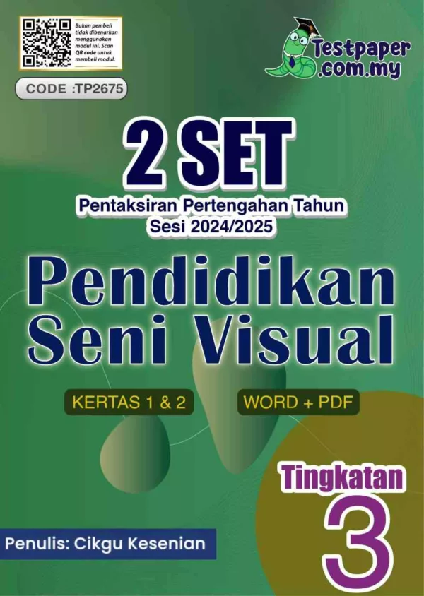 Ujian Pertengahan Tahun PSV Tingkatan 3 2024