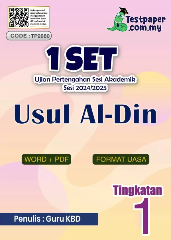 Download Soalan Ujian Pertengahan Tahun Usul Al-Din Tingkatan 1 2024 Popular