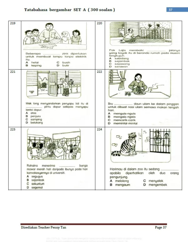 Download 300 Soalan Latihan Tatabahasa BM Tahap 2 yang Quality