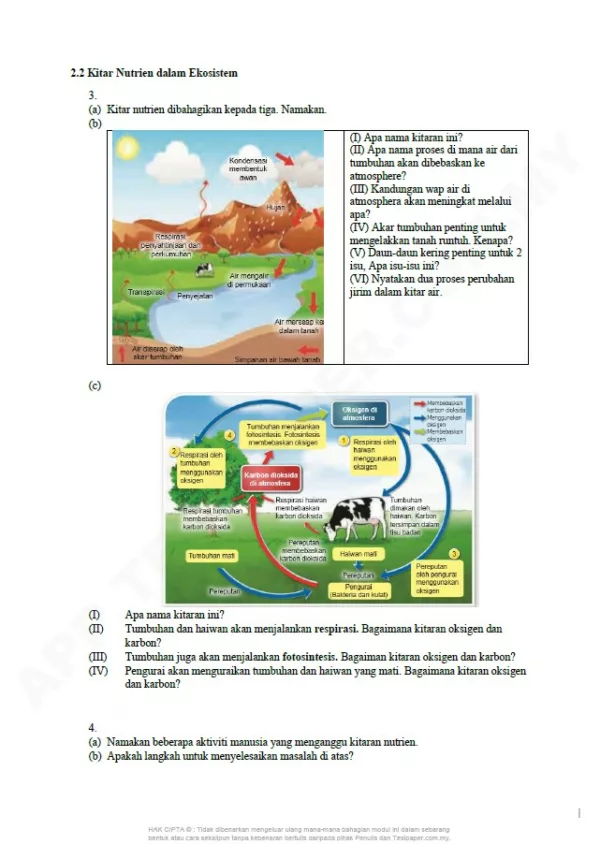 Nota Sains Tingkatan 2 KSSM