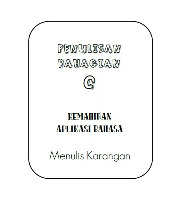 Latihan BM Penulisan Tahun 4