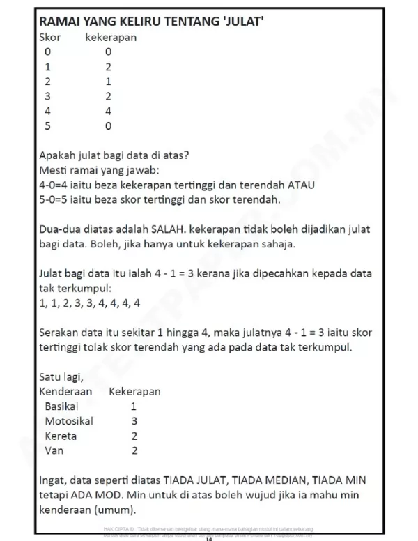 Soalan Latihan Matematik Tahap 2 KBAT