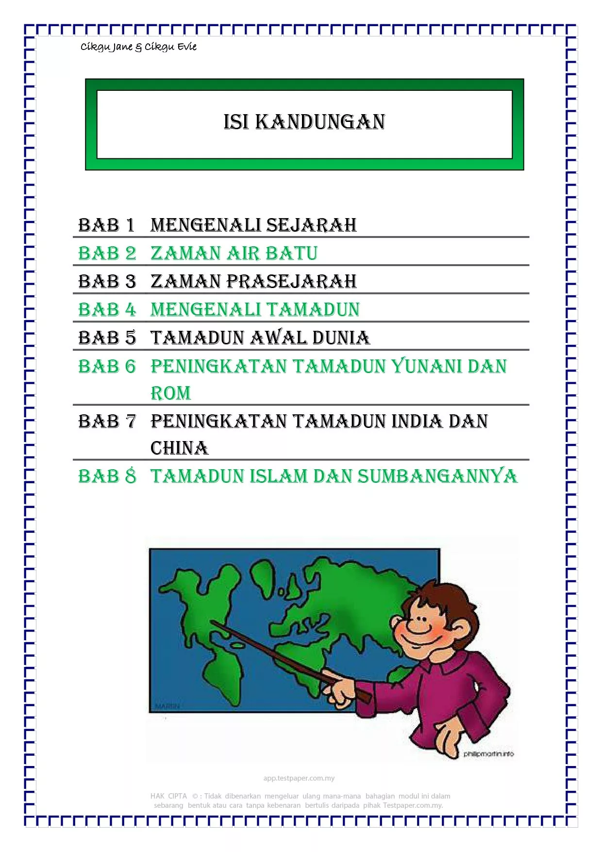 Soalan Latihan Sejarah Tingkatan 1 KSSM