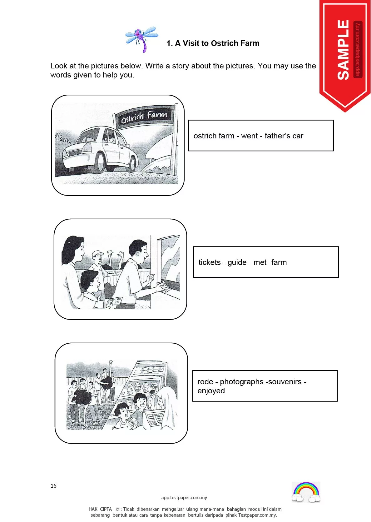 Soalan Latihan Essay Writing English Tahun 6