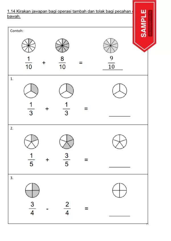 Soalan Latihan Topikal Matematik Tingkatan 1 Bab 1-3 Jilid 2