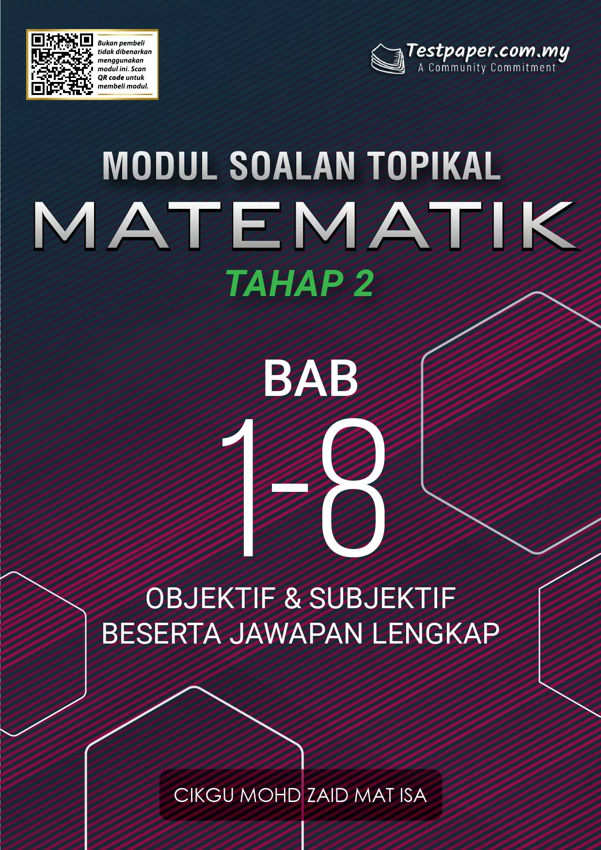 Bahan Soalan Latihan Topikal Matematik Tahun 4-6 Bab 1-8 yang Awesome