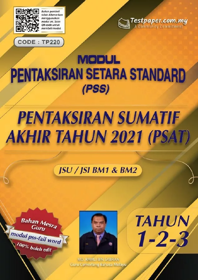 Soalan Latihan PBD BM Tahap 1