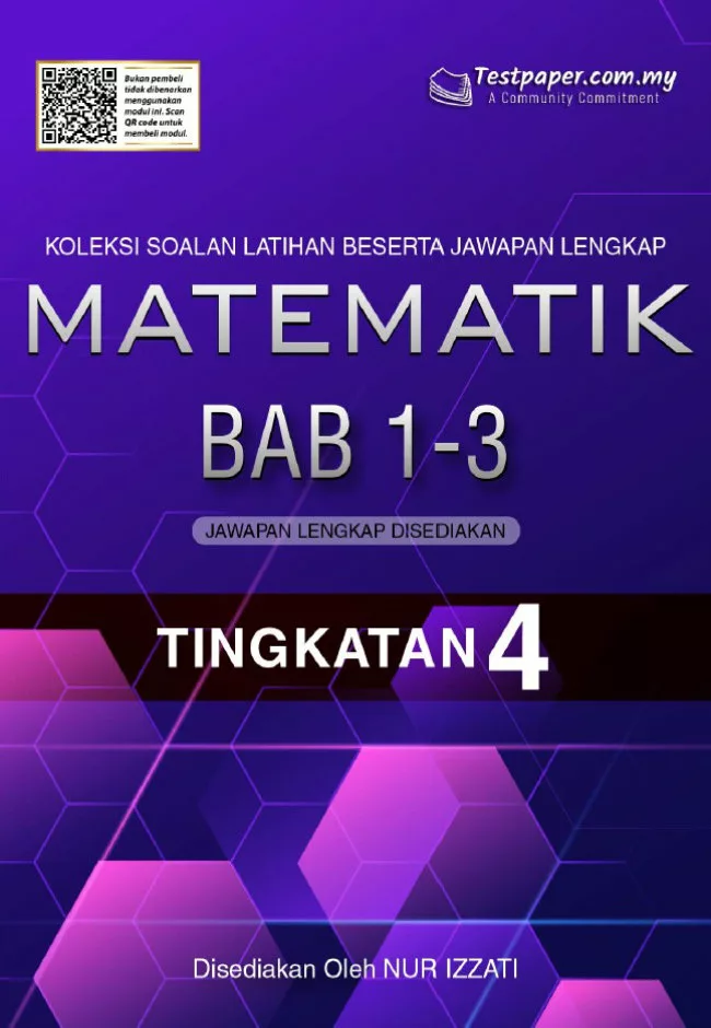 Soalan Latihan Matematik Tingkatan 4 Bab 1-3 KSSM