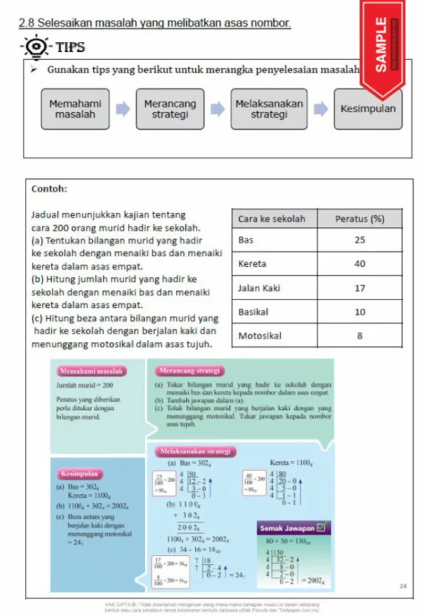 Soalan Latihan Matematik Tingkatan 4 Bab 1-3 KSSM