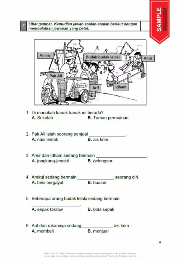 Bahan Soalan Ujian PBD Tahun 1 2021 adalah satu inisiatif yang disusun oleh guru berpengalaman iaitu Cikgu Mahani untuk membantu pelajar mempersiapkan diri dalam ujian Pentaksiran Bilik Darjah (PBD). Berikut adalah ringkasan format set soalan yang disediakan: