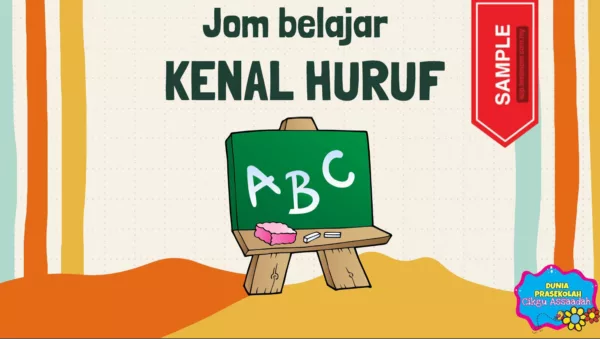 BBM Kenal Huruf dan Huruf Vokal Prasekolah