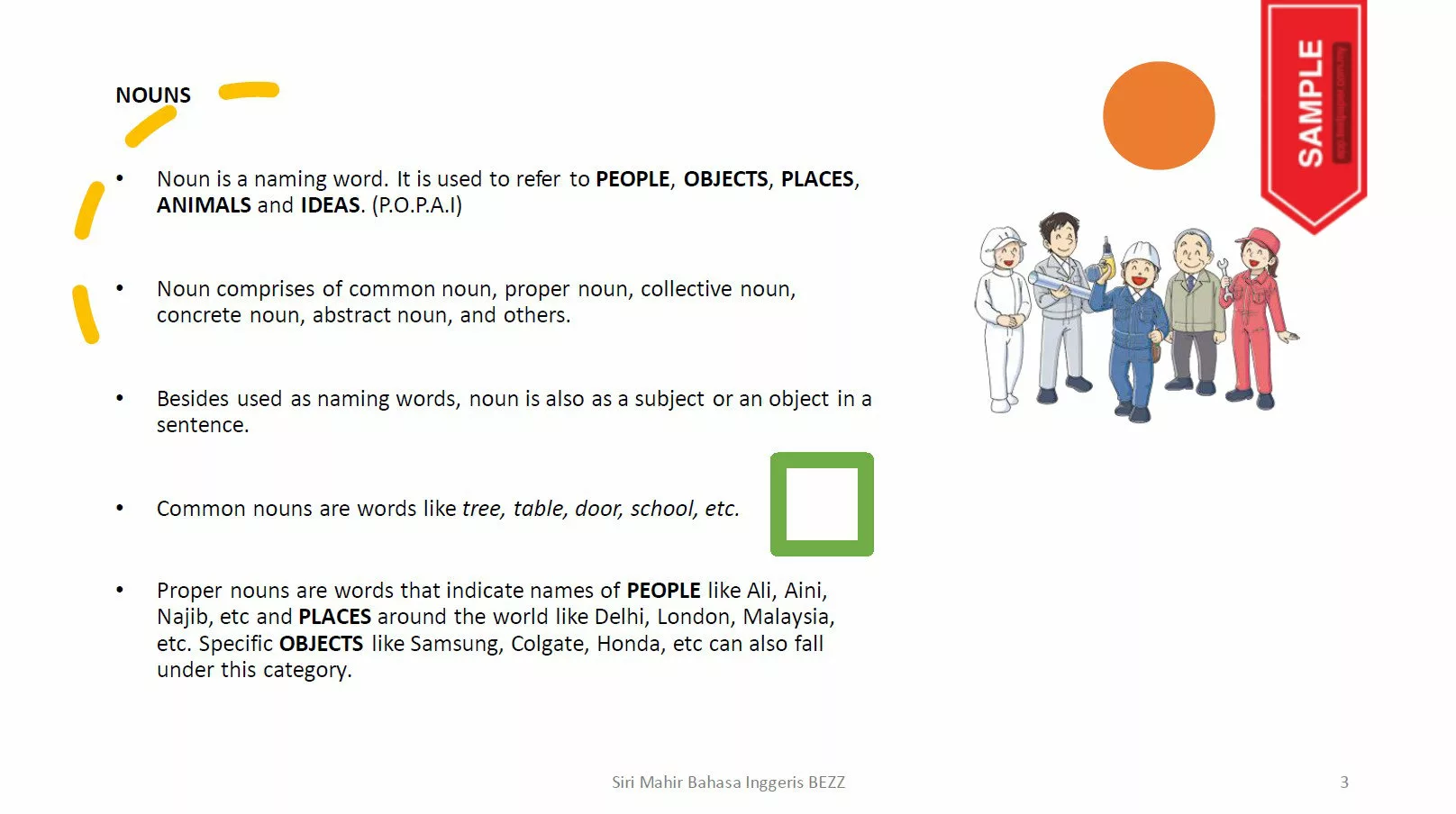 Soalan Latihan BI Abstract Nouns VS Adjectives