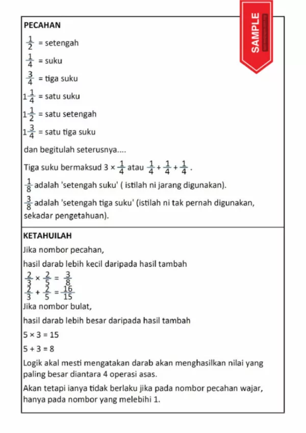 Nota Matematik Topikal Tahap 2