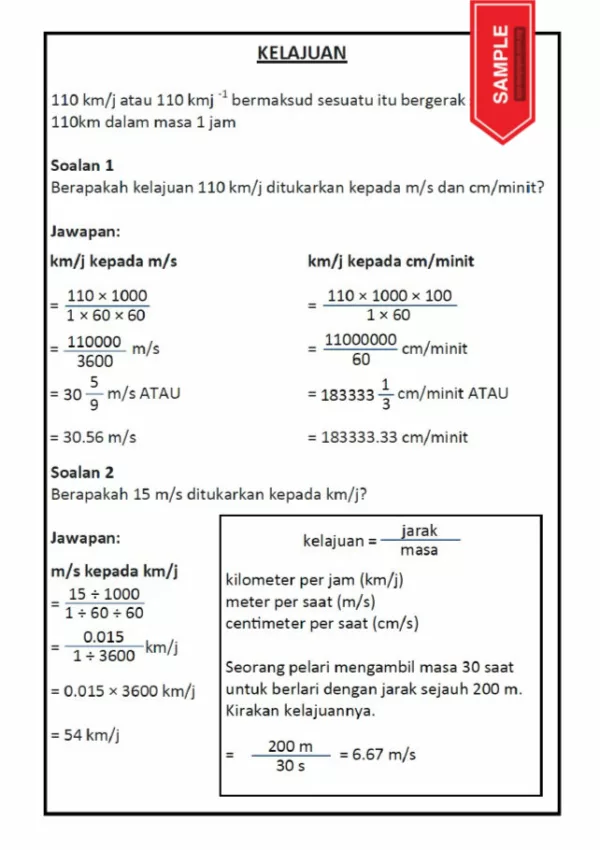 Nota Matematik Topikal Tahap 2