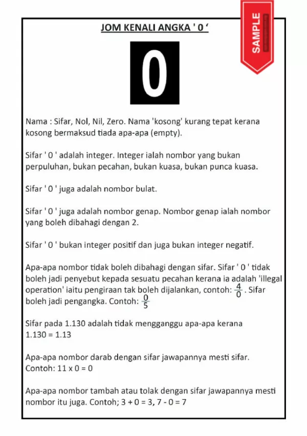 Nota Matematik Topikal Tahap 2