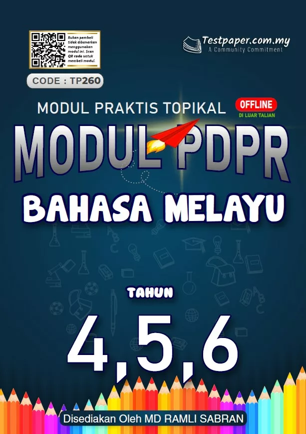 Soalan Latihan BM PBD dan PDPR Tahun 4-6