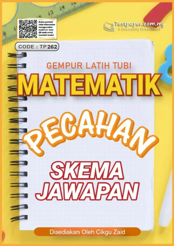 Soalan Latih Tubi Matematik Bab Pecahan Tahun 5 dan 6