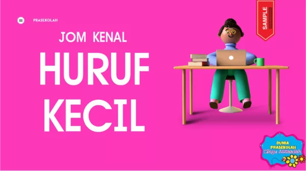 BBM Kenal Huruf Besar dan Huruf Kecil Prasekolah