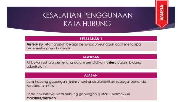 Nota 100 Kesalahan Tatabahasa Sekolah Rendah