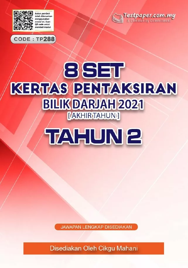 Soalan Ujian PBD Akhir Tahun Tahun 2 2021