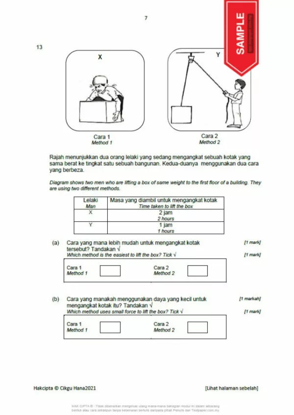 Soalan Ujian PBD Akhir Tahun Tahun 3 2021