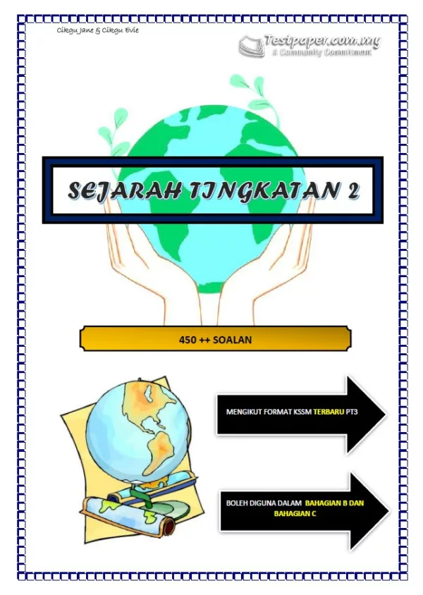 Soalan Latihan Sejarah Tingkatan 2 KSSM