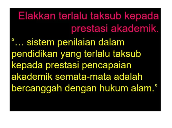 Slide Presentation Motivasi Menjana Kemerlangan Pelajar