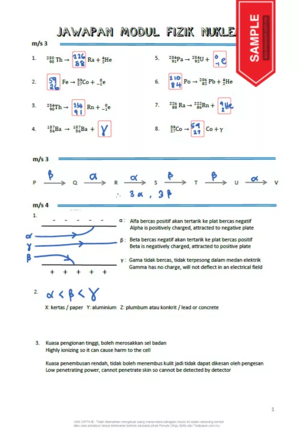 Nota dan Latihan Fizik Bab 5-7 DLP KSSM