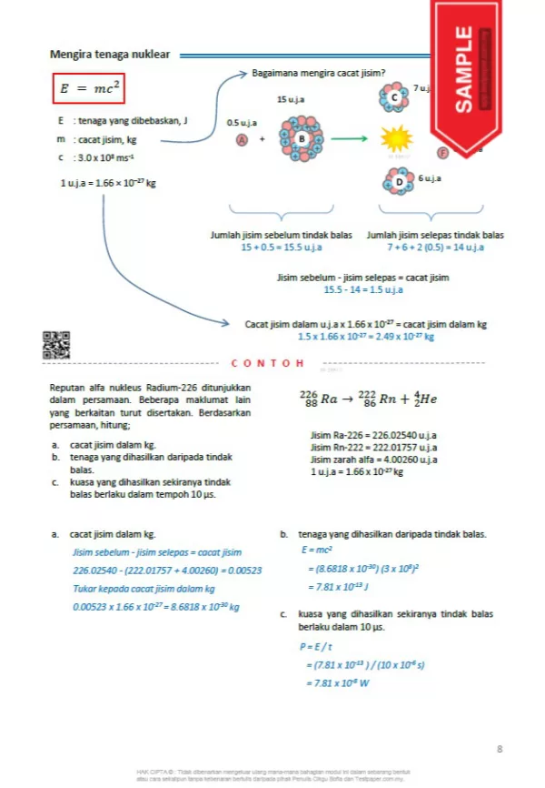 Nota dan Latihan Fizik Bab 5-7 DLP KSSM