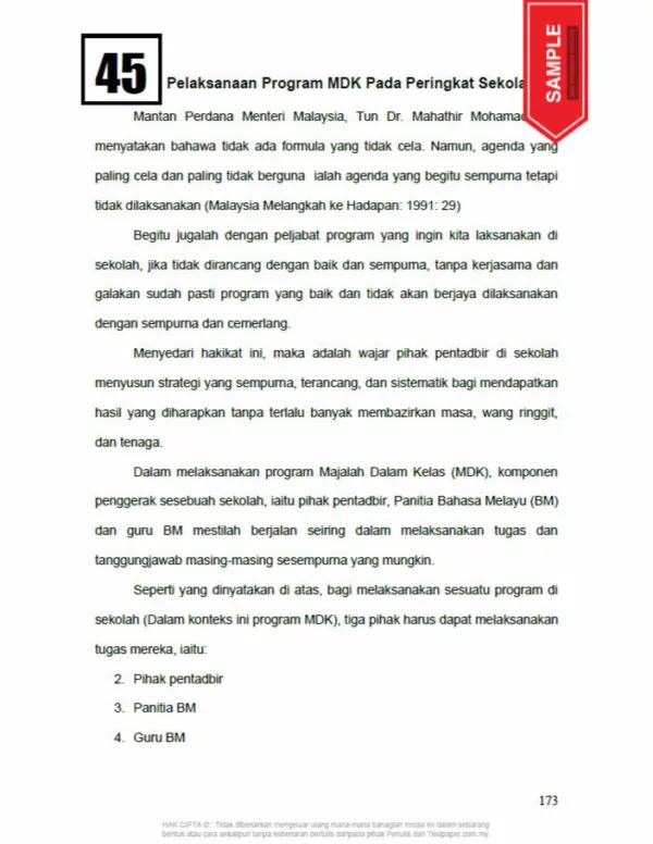 Nota Didik Hibur dan Apresiasi Sastera Majalah Dalam Kelas