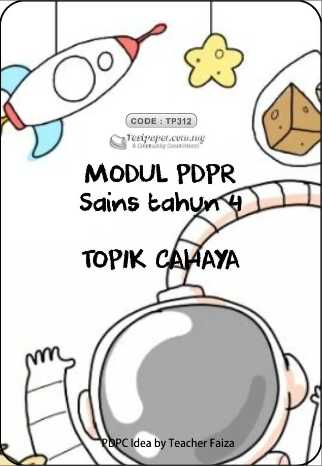 Nota PDPR Sains Bab Cahaya Tahun 4