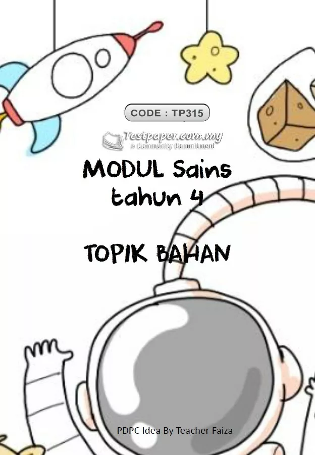 Nota dan Soalan Latihan Sains Tahun 4 Bab Bahan PDPR