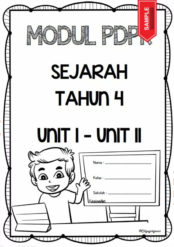 Soalan Latihan Topikal PBD dan PDPR Sejarah Tahun 4 Unit 1-11