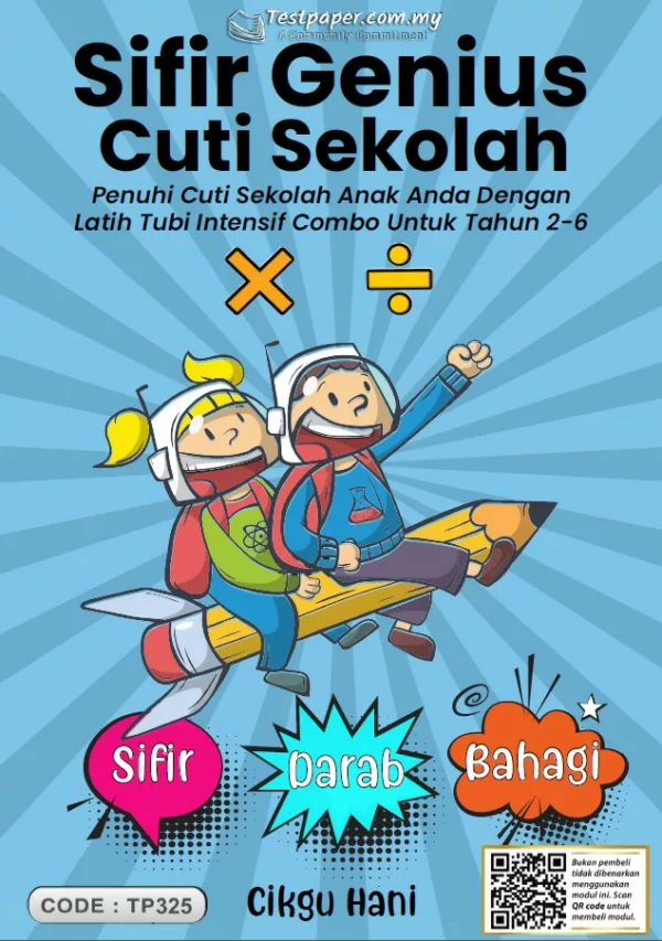 Soalan Latihan Sifir Darab dan Bahagi Cuti Sekolah Tahun 2-6