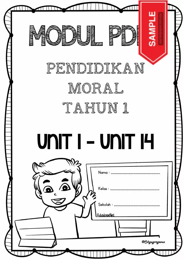 Soalan Latihan Topikal Pendidikan Moral Tahun 1 Unit 1-4