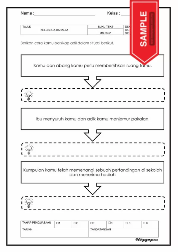 Soalan Latihan Topikal Pendidikan Moral Tahun 2 Unit 1-4