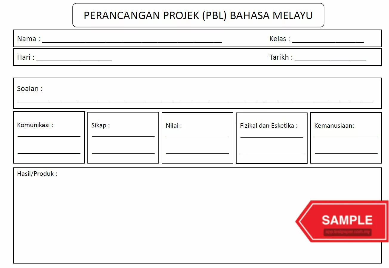 Catch Up Plan BM Tahun 1