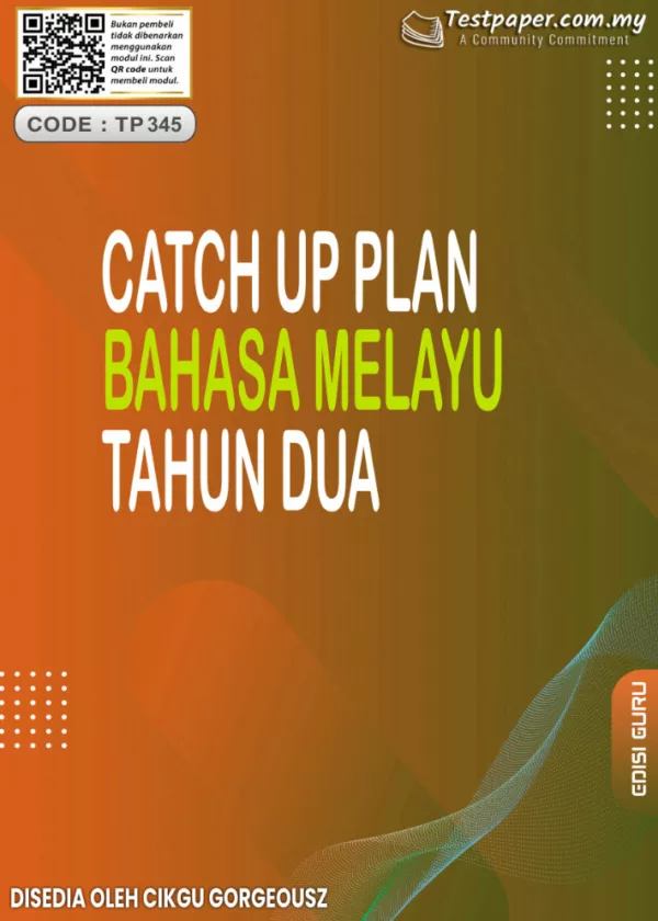 Catch Up Plan BM Tahun 2