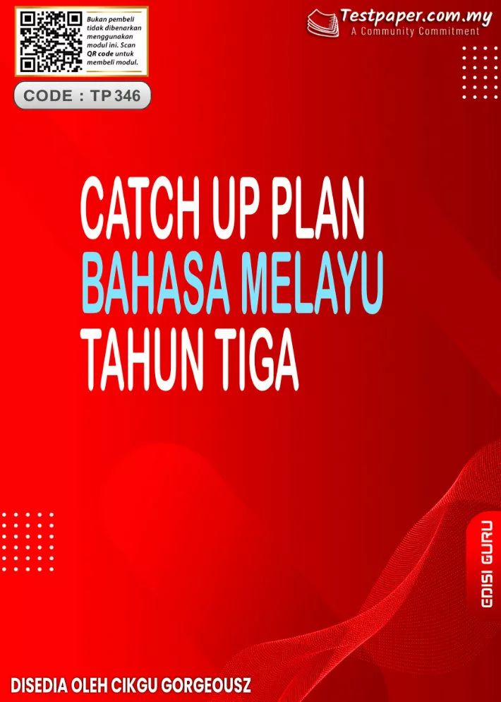 Download Bahan Catch Up Plan BM Tahun 3 Edisi Guru yang Quality