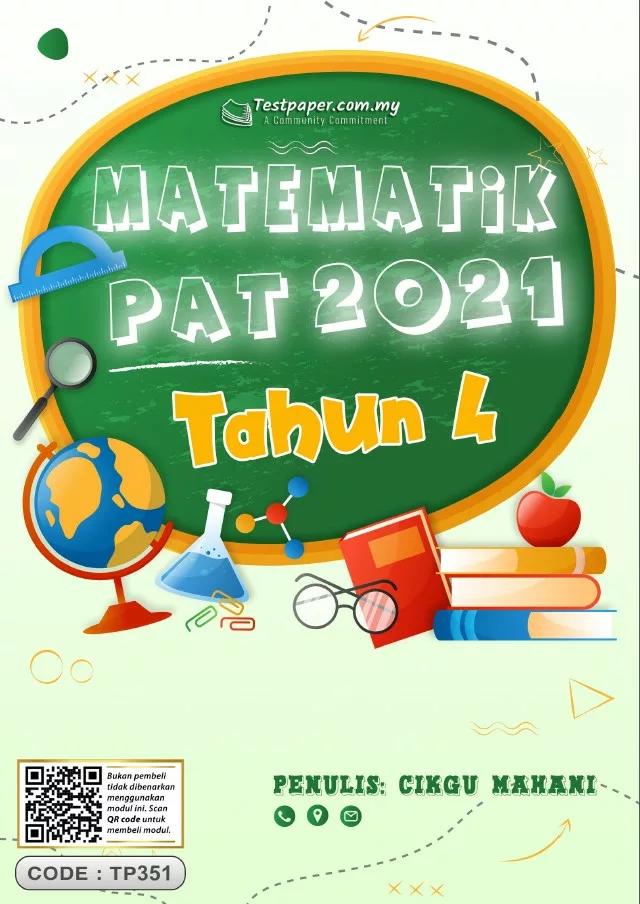 Soalan Ujian Akhir Tahun Matematik Tahap 2 2021